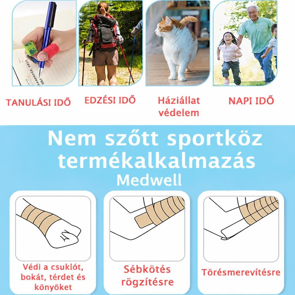 Nem szőtt sportköz termékalkalmazás tanulási, edzési és napi használatra