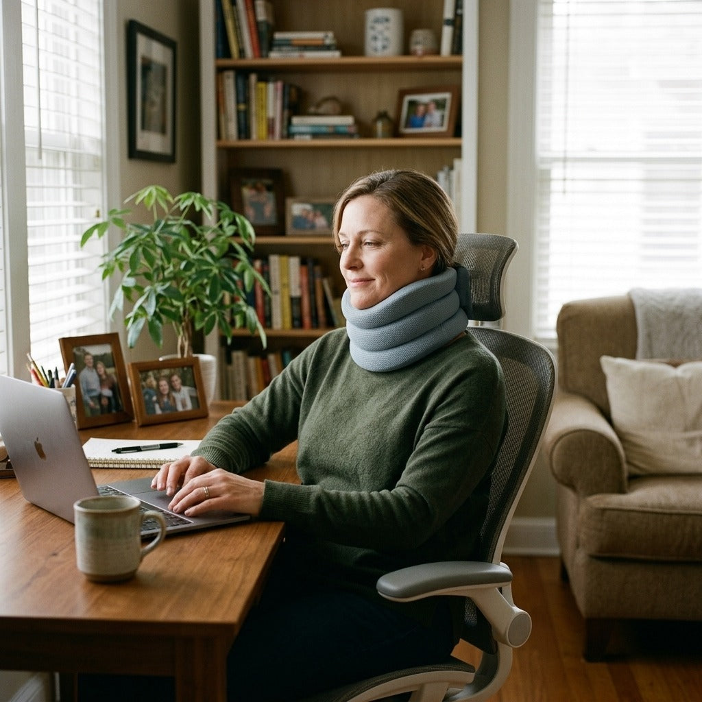 Household Neck Support Brace - in everyday life