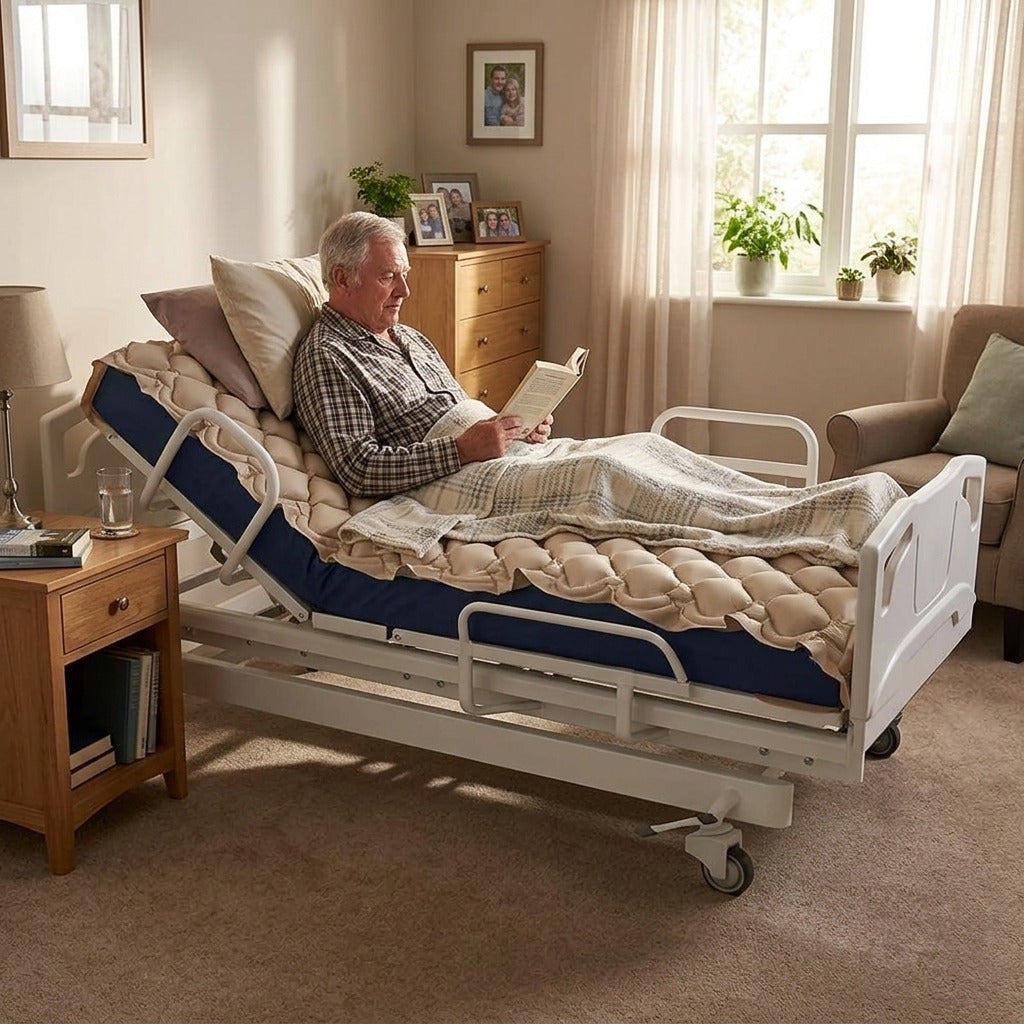 Inflatable Air Mattress Pad for Home Care - at home