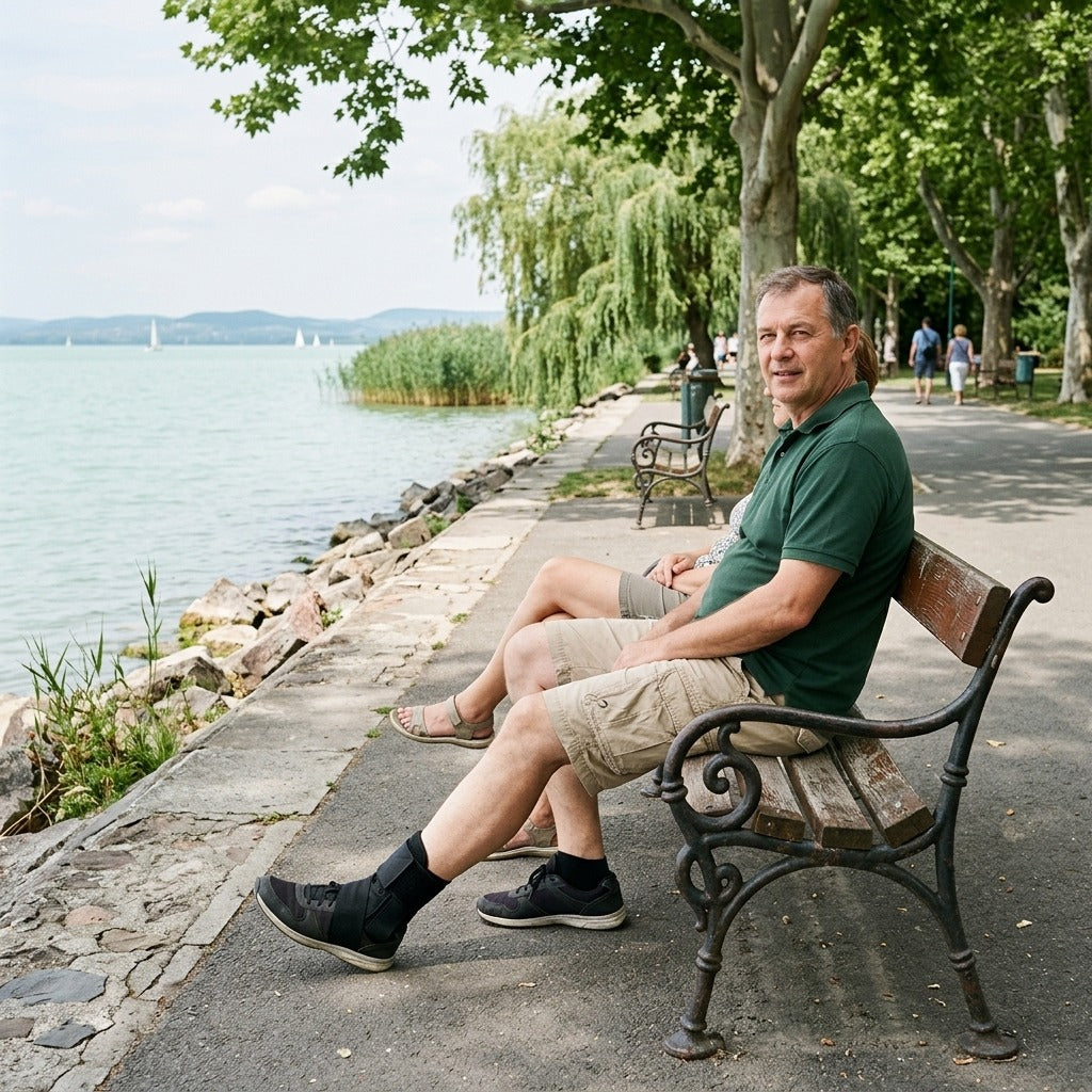 Fűzős bokatámasztó rögzítő - a mindennapokban