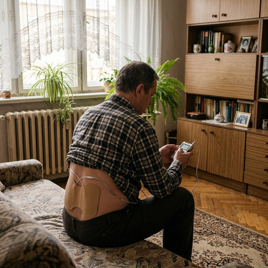 Nagy TENS elektródapárnák, 4 darabos készlet, 2.0 mm-es csatlakozónyílás - otthon