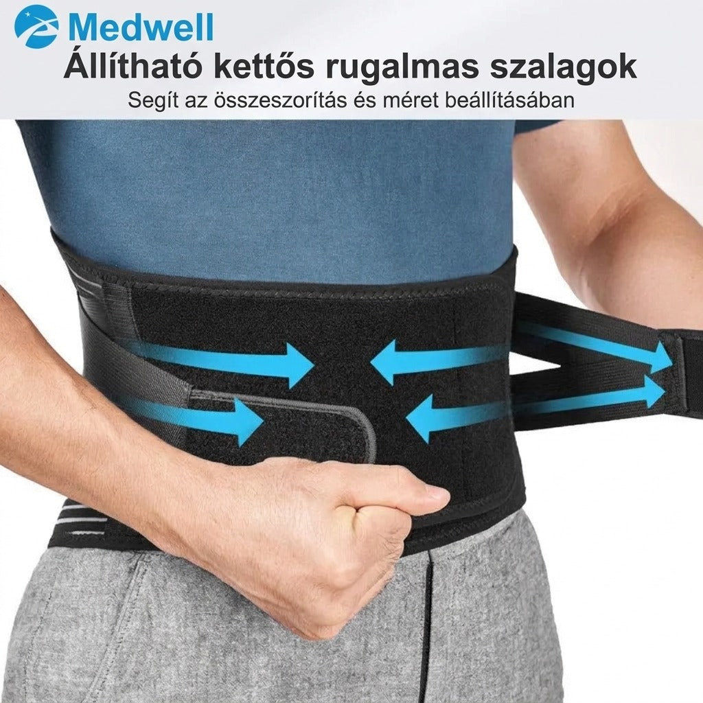 Medwell állítható kettős rugalmas szalagok méret