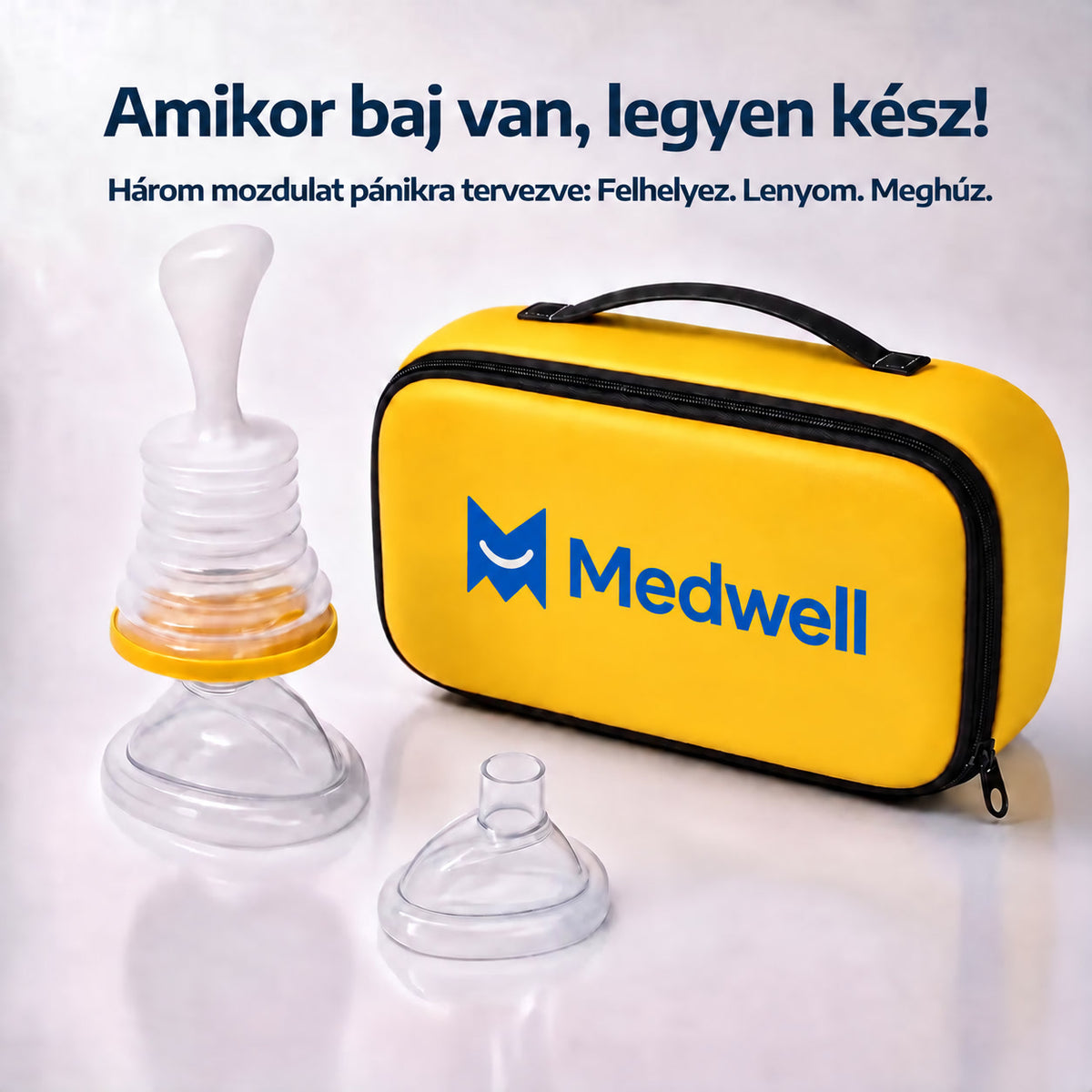 Medwell® fulladásgátló eszköz felnőtteknek és gyermekeknek
