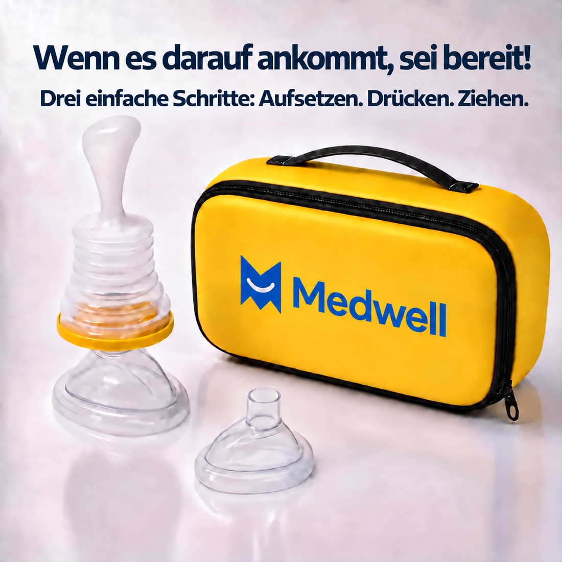 Medwell Anti-Erstickungsgerät, Komplettset