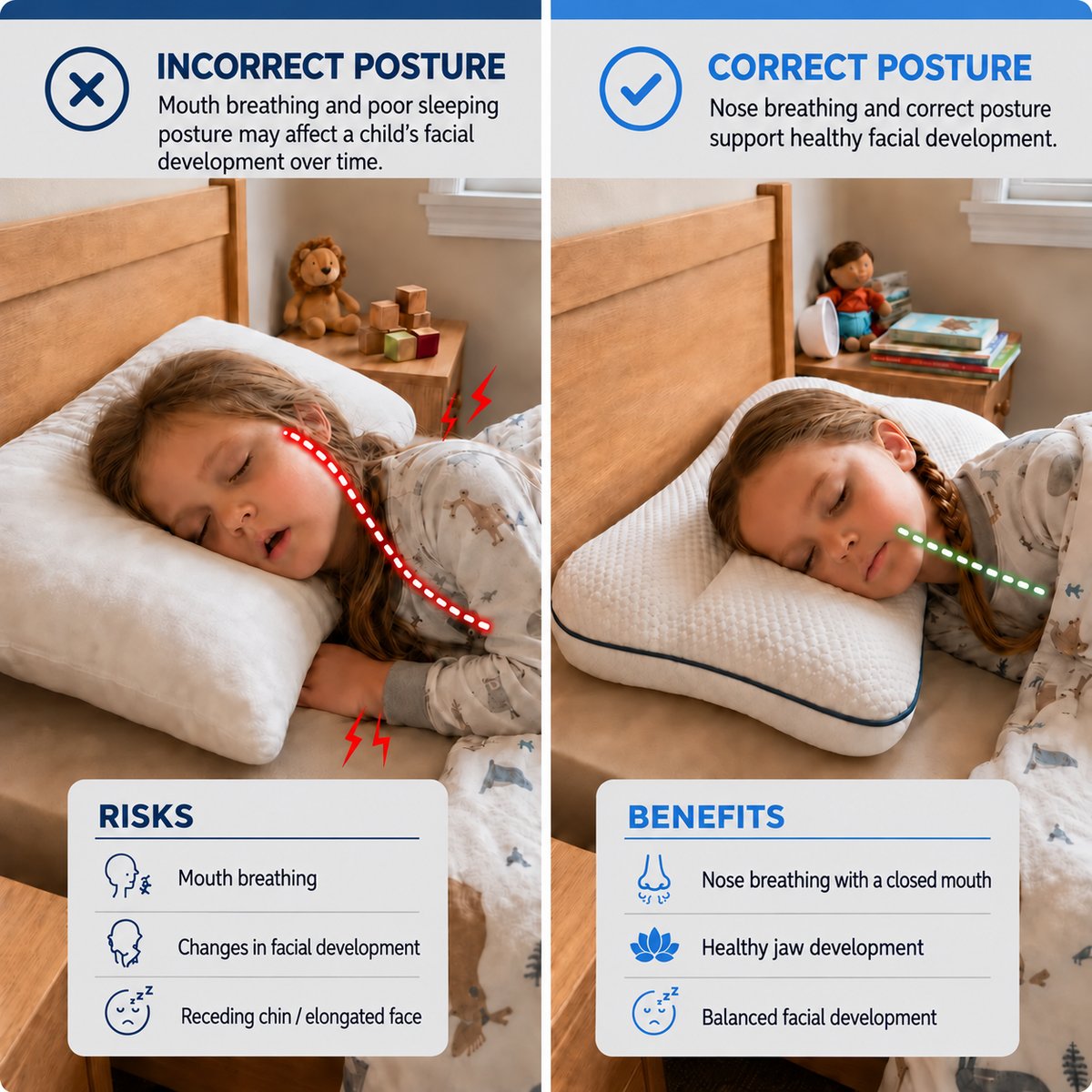 Medwellaid™ Ergonomic Children’s Pillow