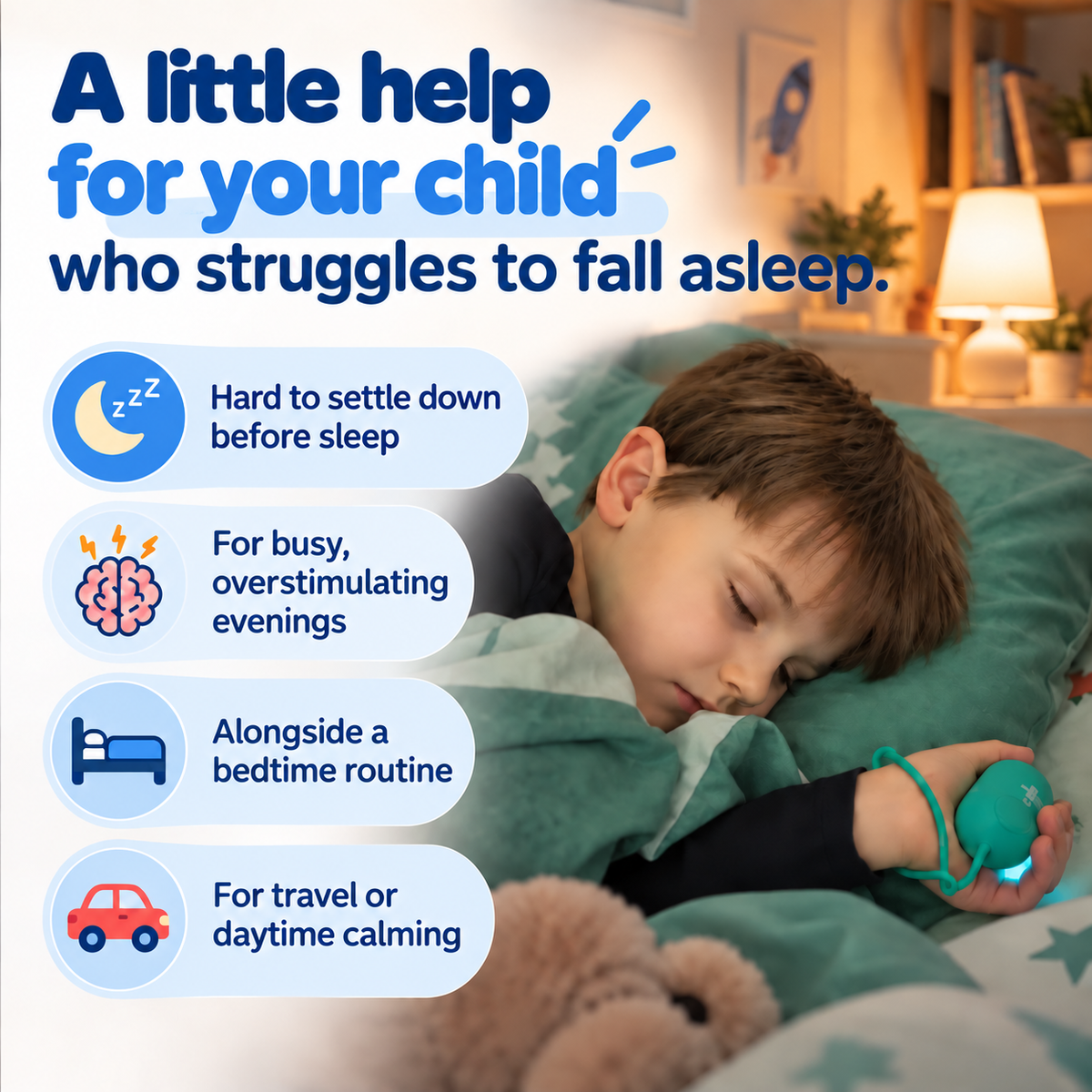Medwellaid™ Micro-Pulse Sleep Soother