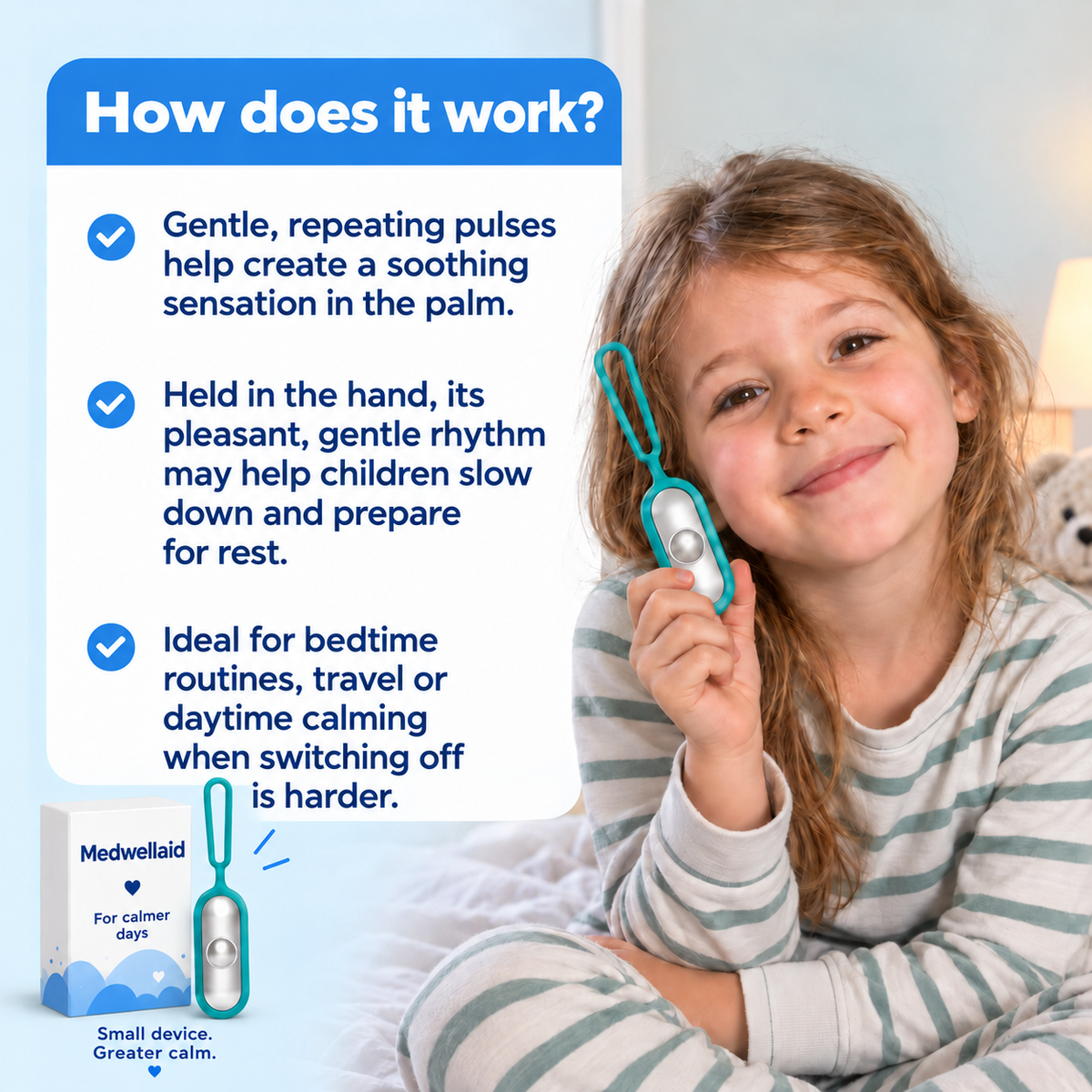 Medwellaid™ Micro-Pulse Sleep Soother