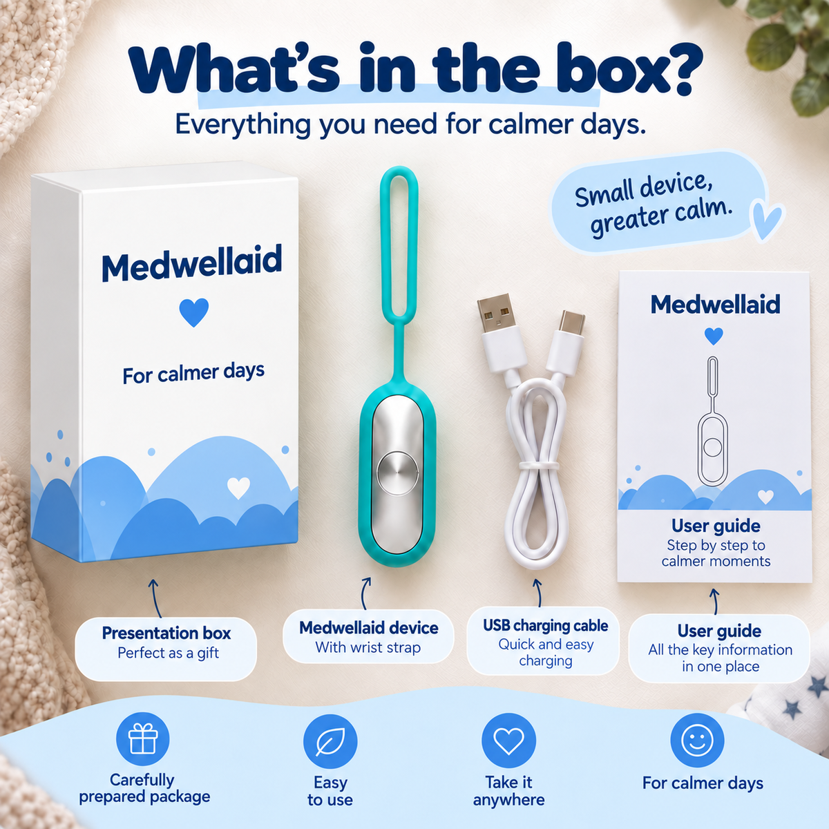 Medwellaid™ Micro-Pulse Sleep Soother