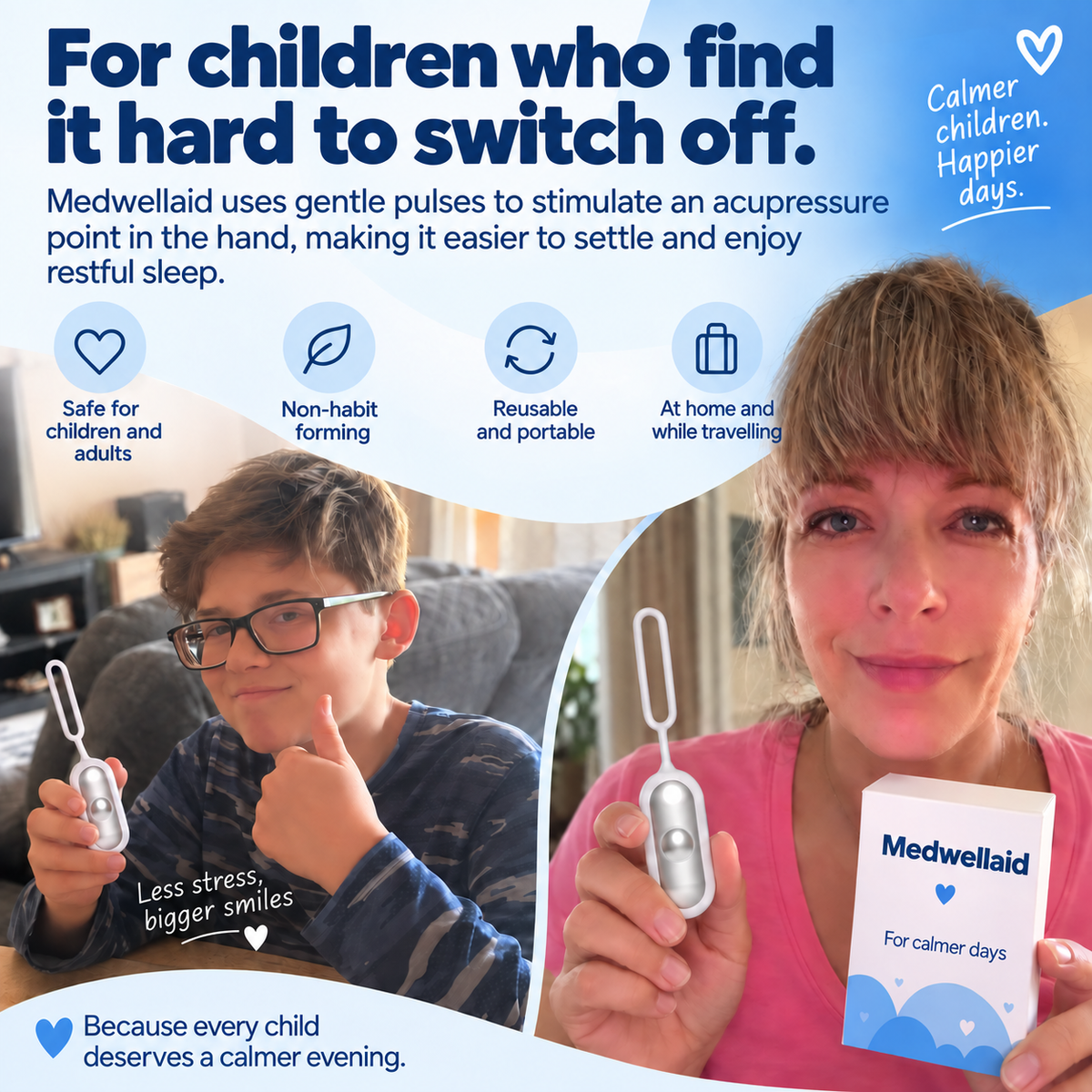 Medwellaid™ Micro-Pulse Sleep Soother