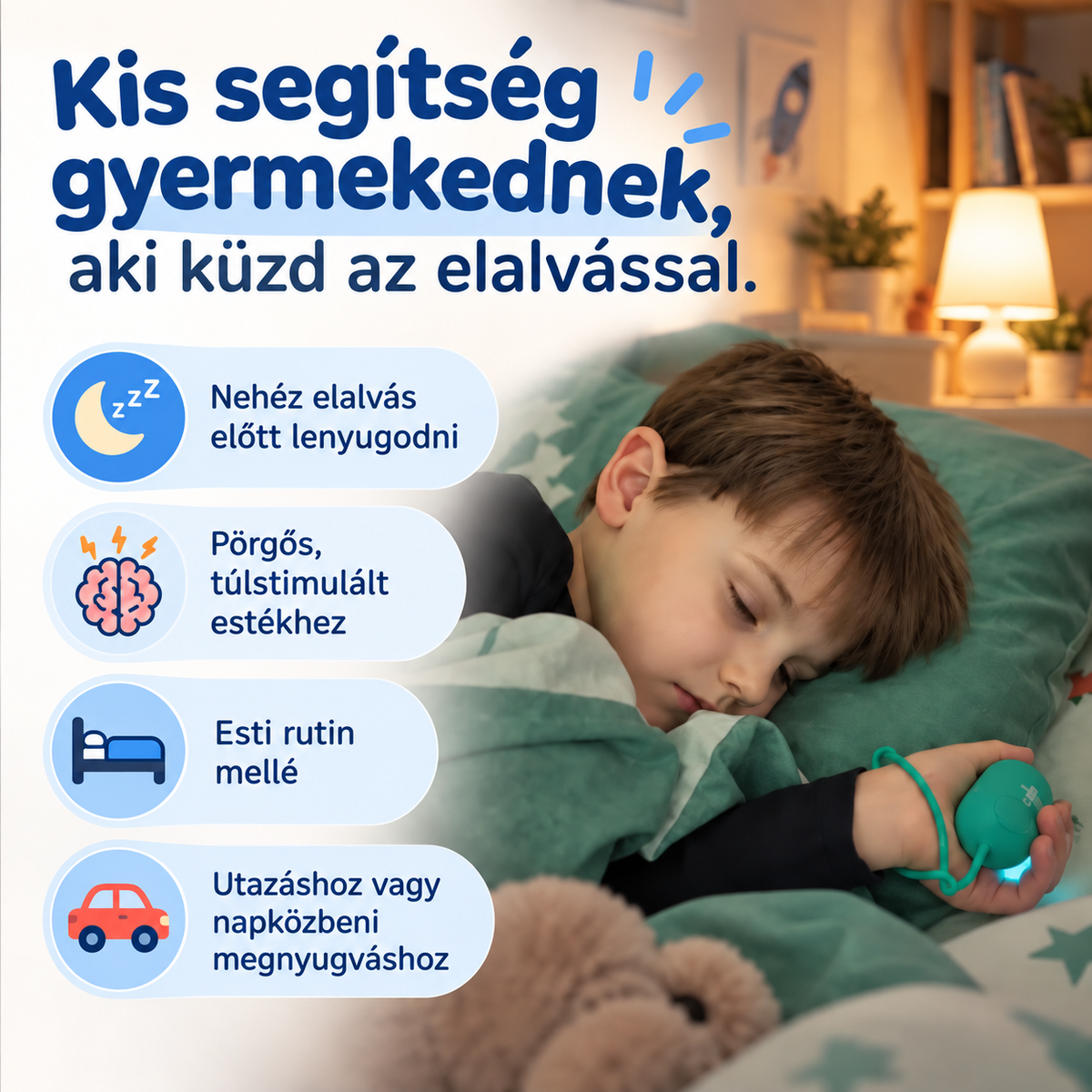Medwellaid™ Elalvást Segítő Mikroimpulzusos Nyugtató
