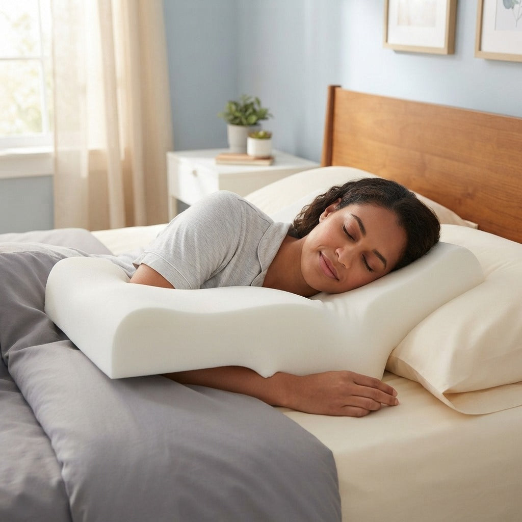 Memory Foam Pillow for Side Sleepers - in everyday life