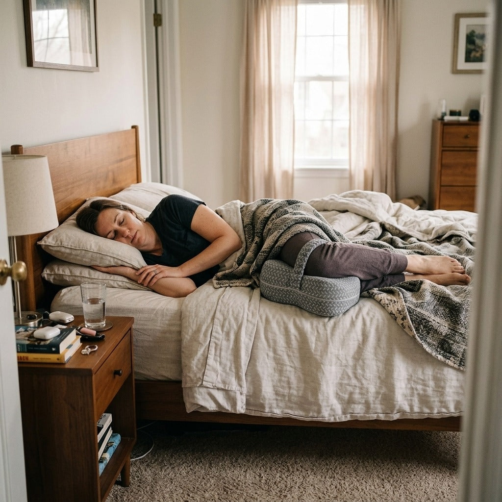 Memory Foam Pillow for Side Sleeping - at home