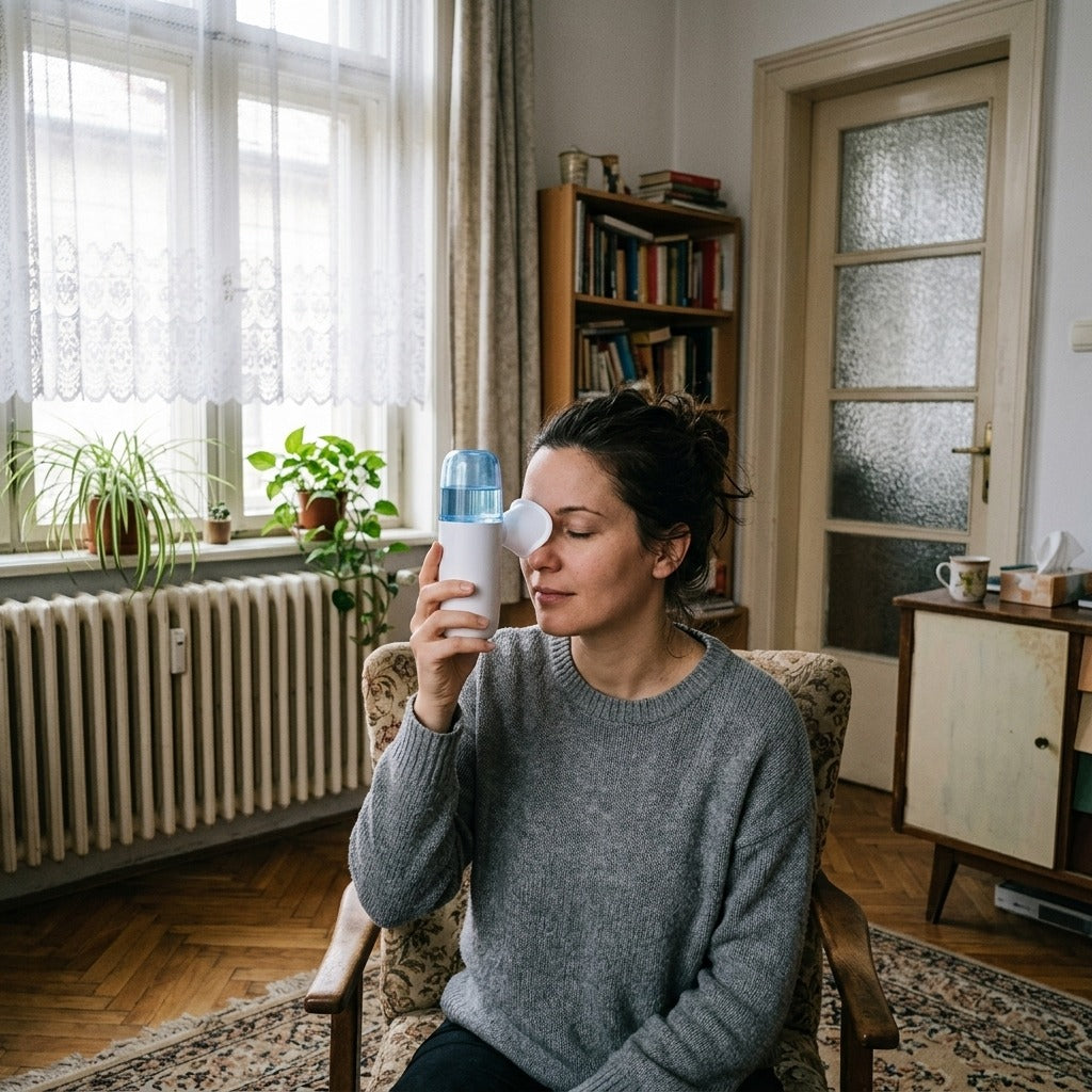 Nano spray szemkörnyék-ápoló készülék - otthon