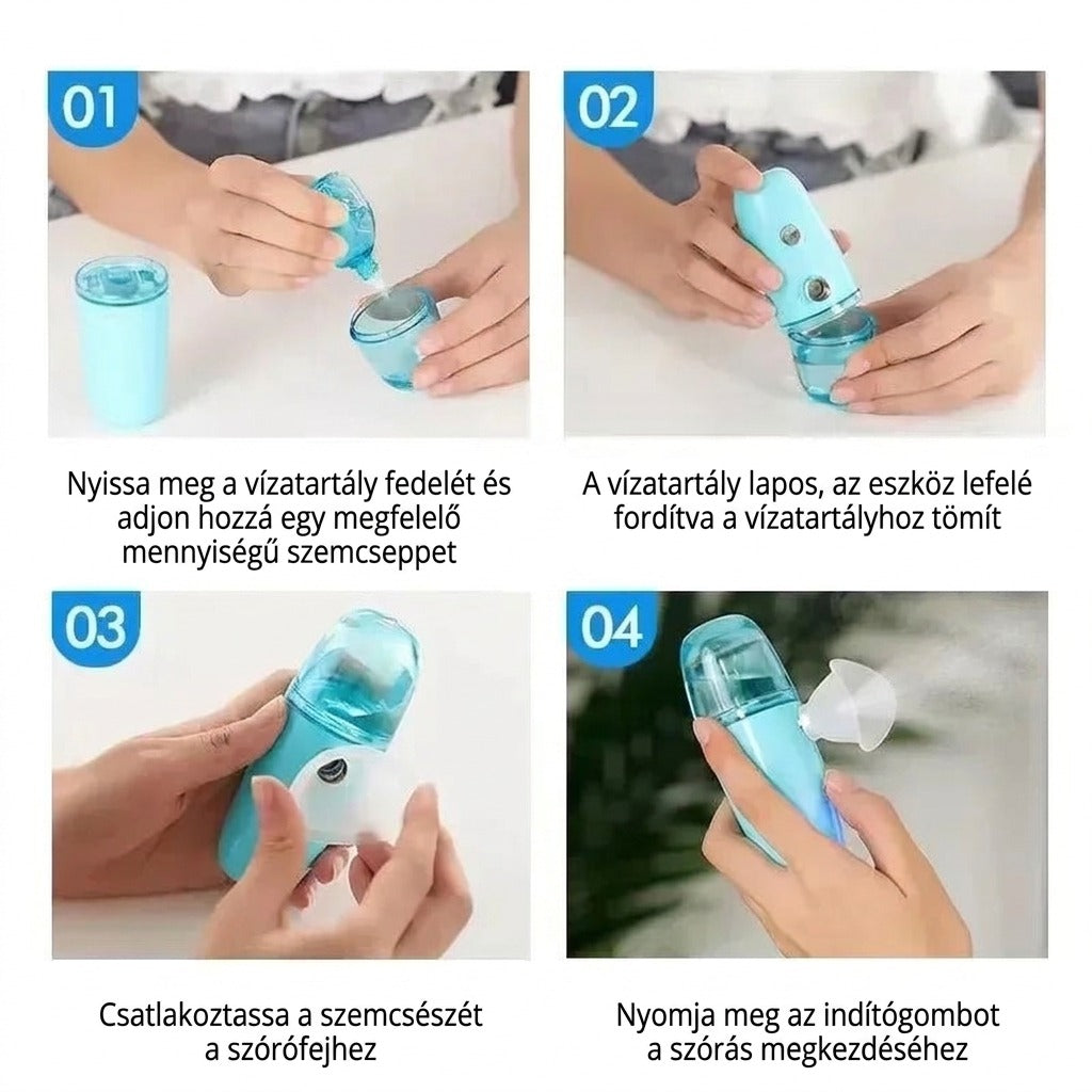 Szemorvosi folyadék alkalmazási útmutató öt lépésben