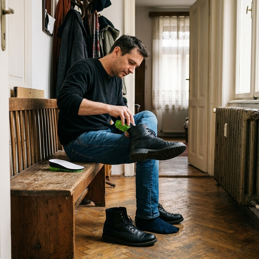 Csúszásmentes, magasságemelő sarokbetét - a mindennapokban