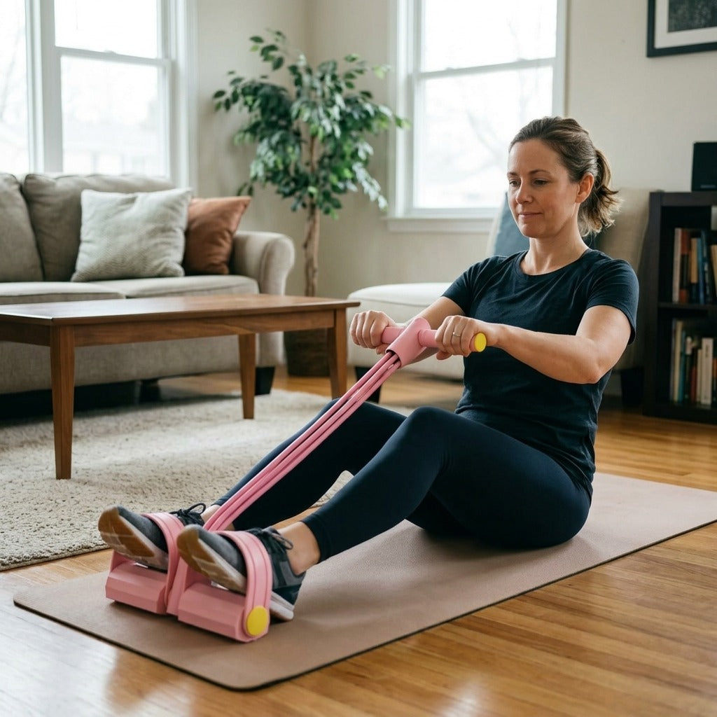 Pedal Resistance Bands for Home Exercise - in everyday life