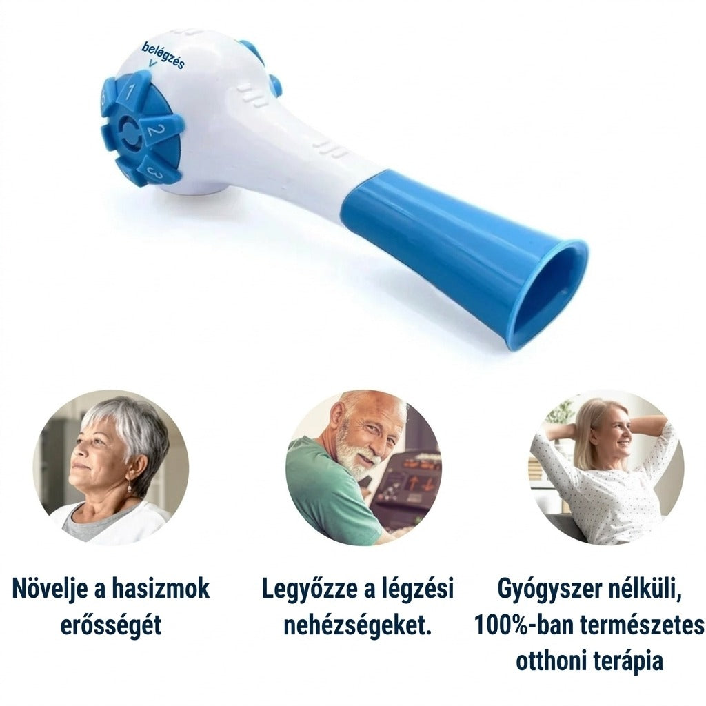 Spirometria eszköz hasizomgyakorlat légzésjavítás előnyeivel