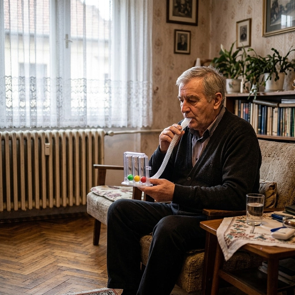 Hordozható légzőtréner otthoni használatra - a mindennapokban