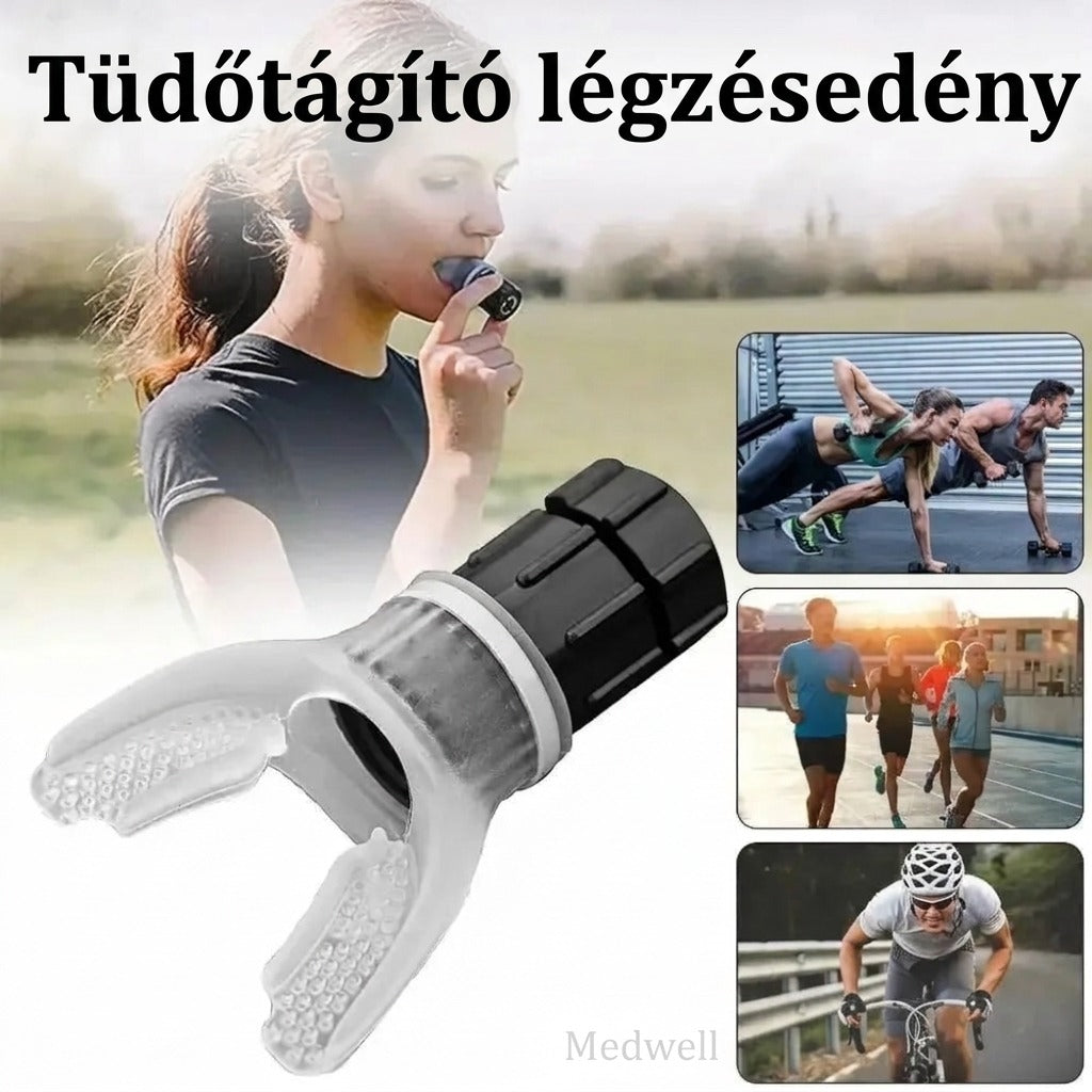 Tüdőtágító légzésedény termék bemutatása