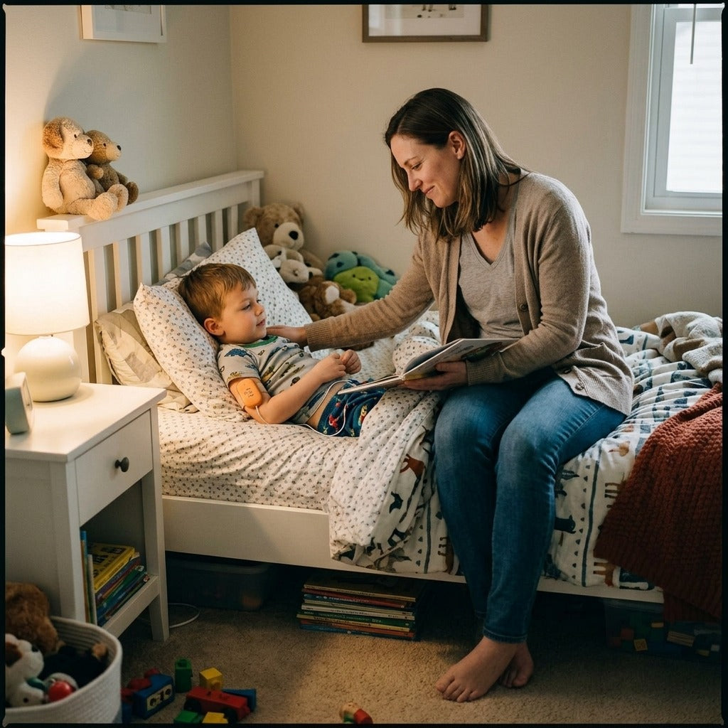 Rechargeable Bedwetting Alarm for Children - in everyday life