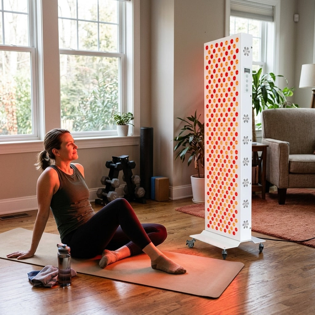 Red Light Therapy Panel with Four Wavelengths - in everyday life
