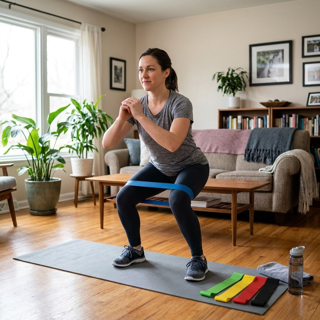 Resistance Bands Set for Home Fitness - in everyday life