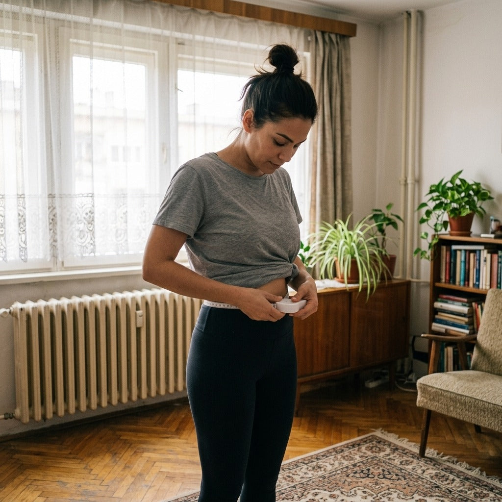 Visszahúzható testmérő szalag derékhoz, mellkashoz, karhoz - a mindennapokban