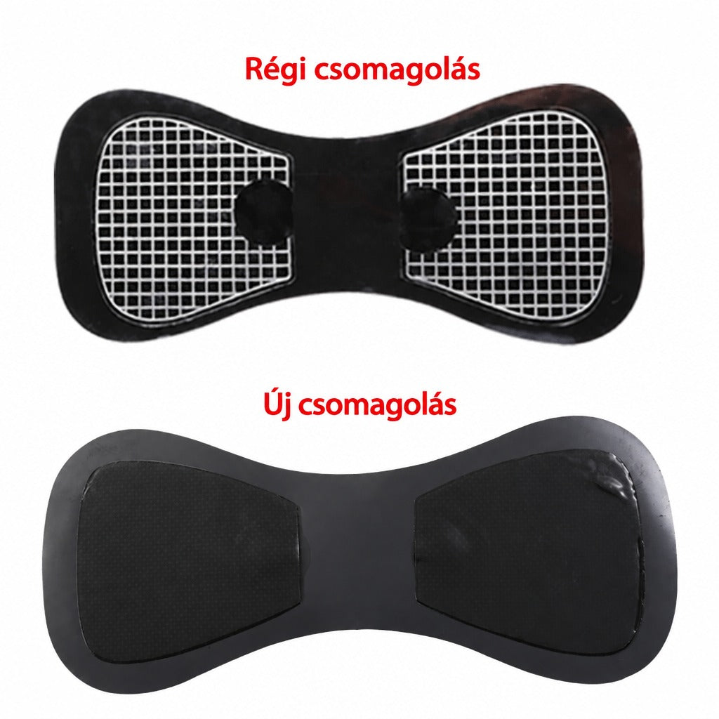 Régi és új csomagolás összehasonlítása.