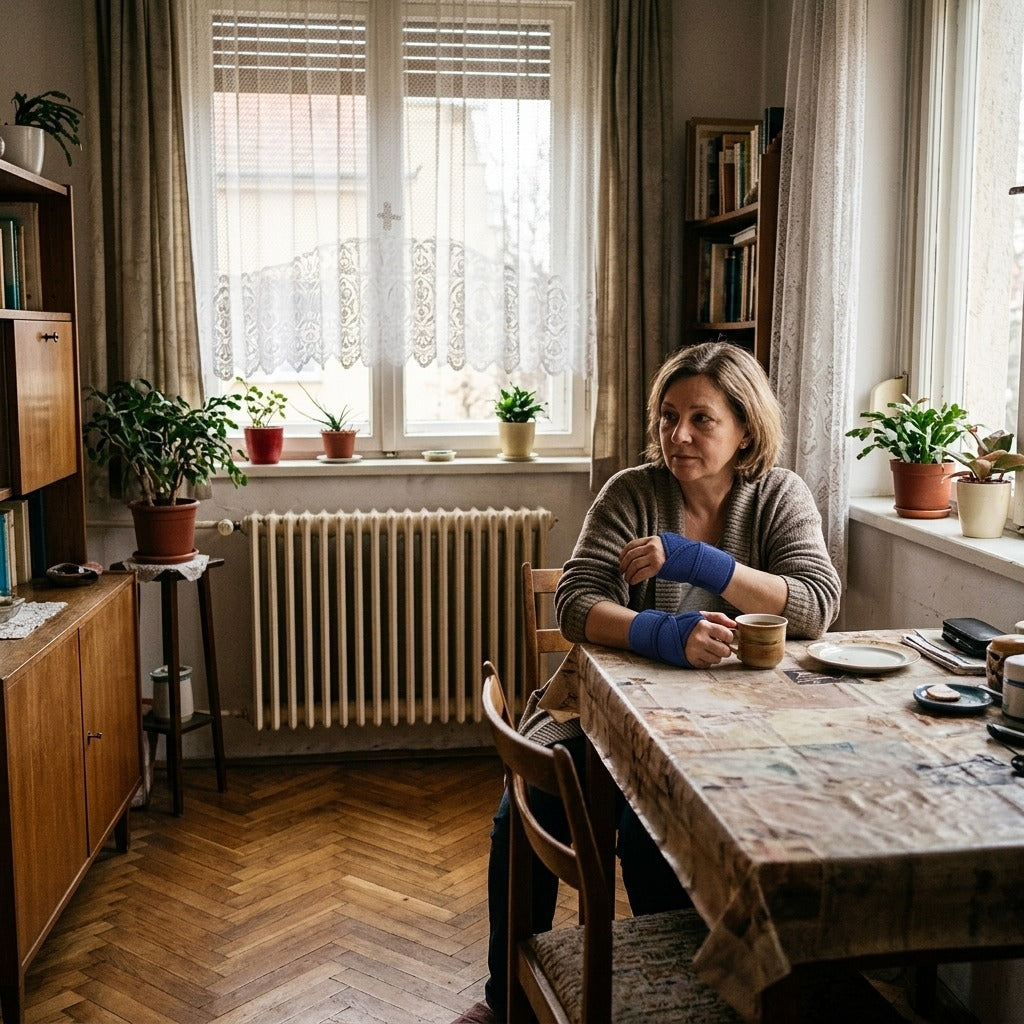 Újrahasználható melegítő és hűtő csuklózselépárna - otthon