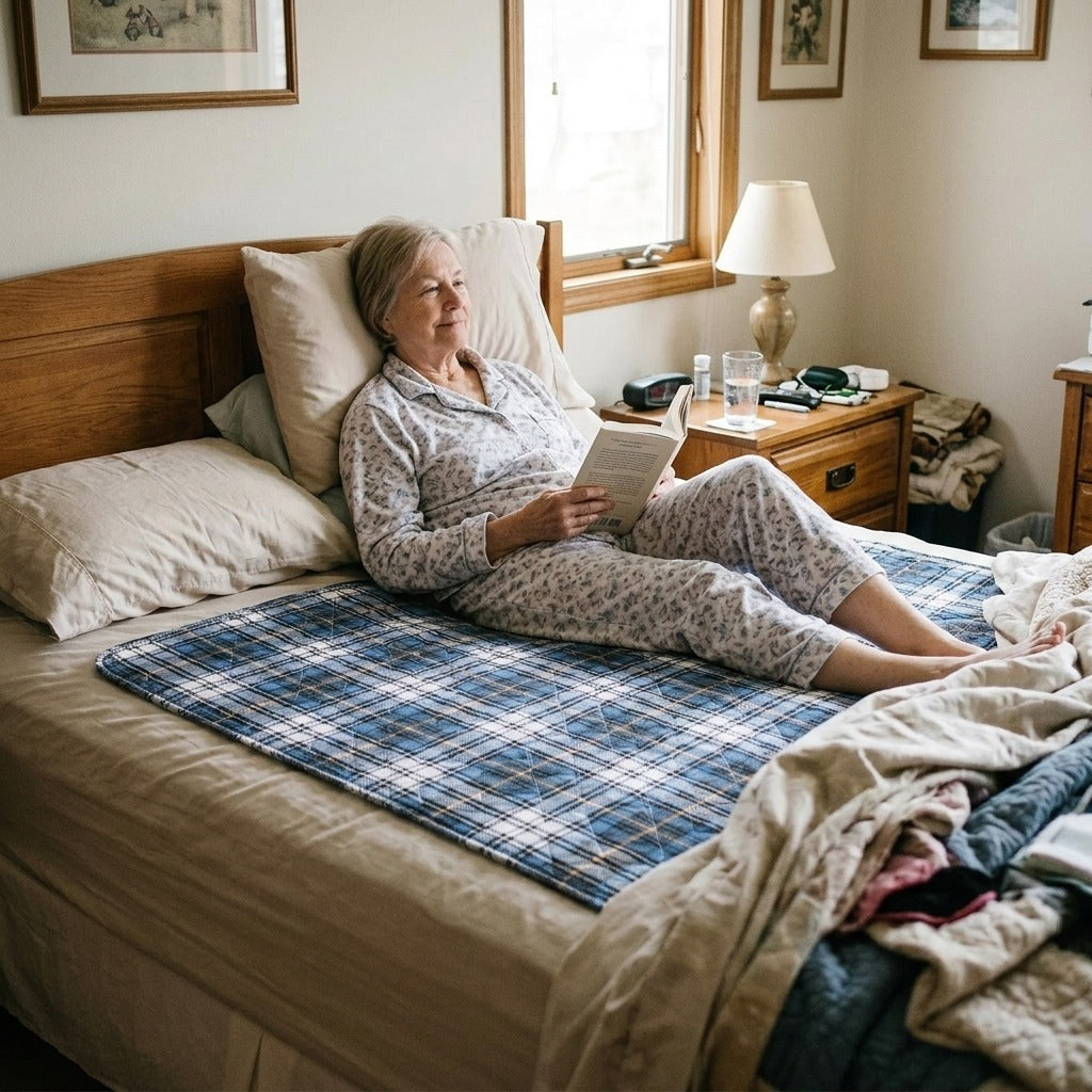 Reusable Waterproof Bed Pad for Adults - in everyday life