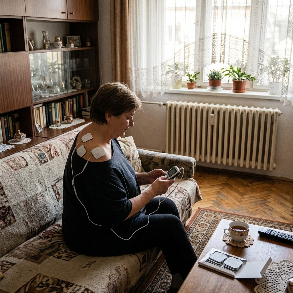 Öntapadó EMS és TENS csere elektródapárnák - otthon
