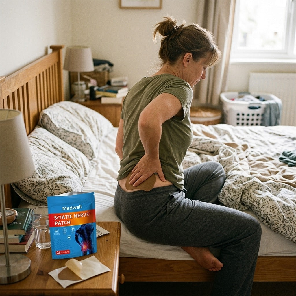 Self-Adhesive Hip and Buttocks Patches - at home