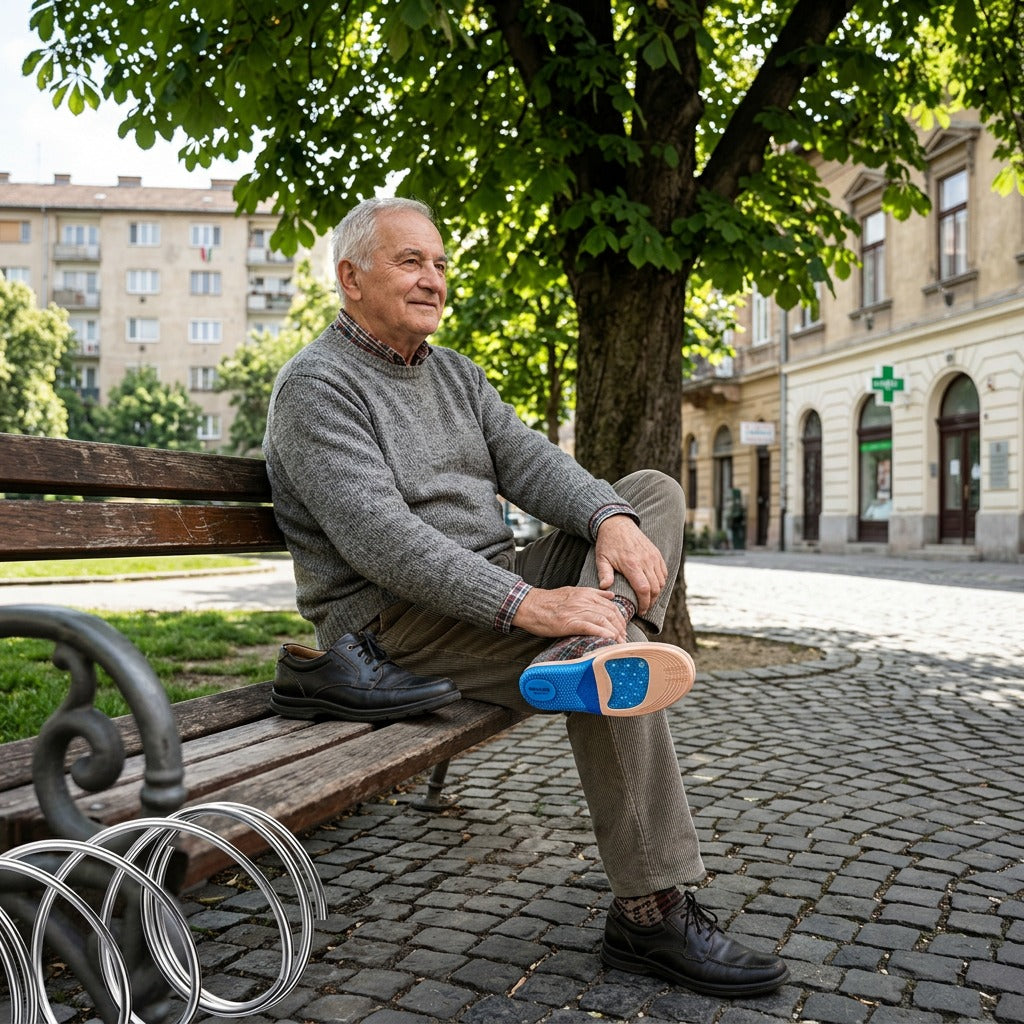 Ütéscsillapító talpbetét boltozattámasszal - a mindennapokban