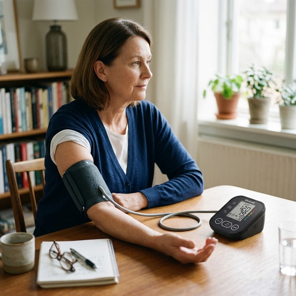 Medwell Digital Upper Arm Blood Pressure Monitor, Automatic - at home