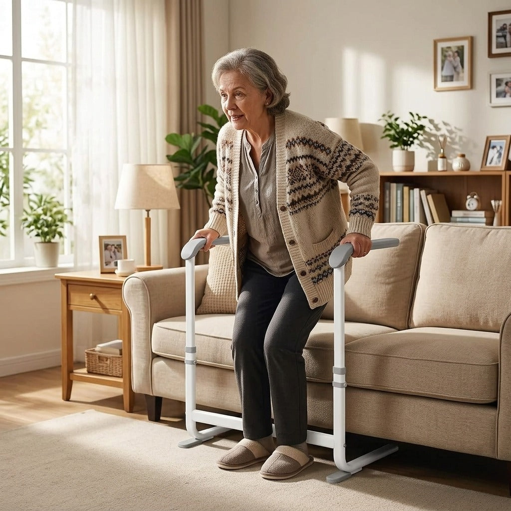 Sofa Stand-Up Support Rail - at home