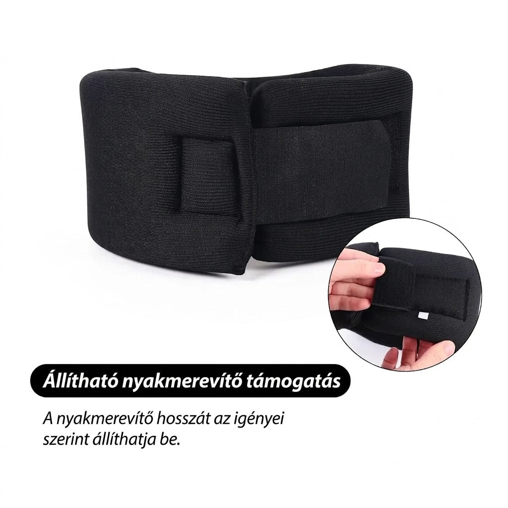 Állítható nyakmerevítő támogatás