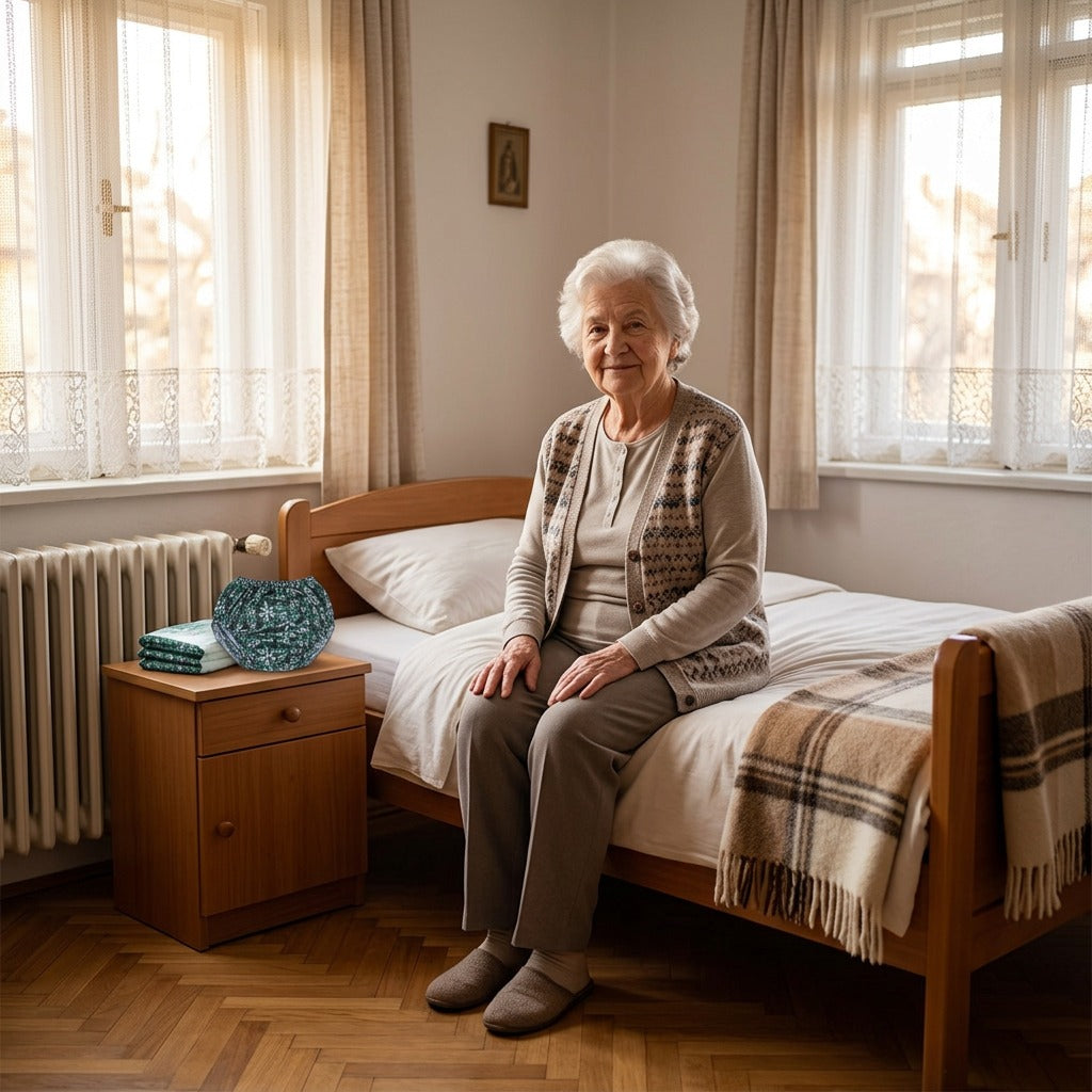 Puha, szivárgásbiztos felnőttpelenka - otthon