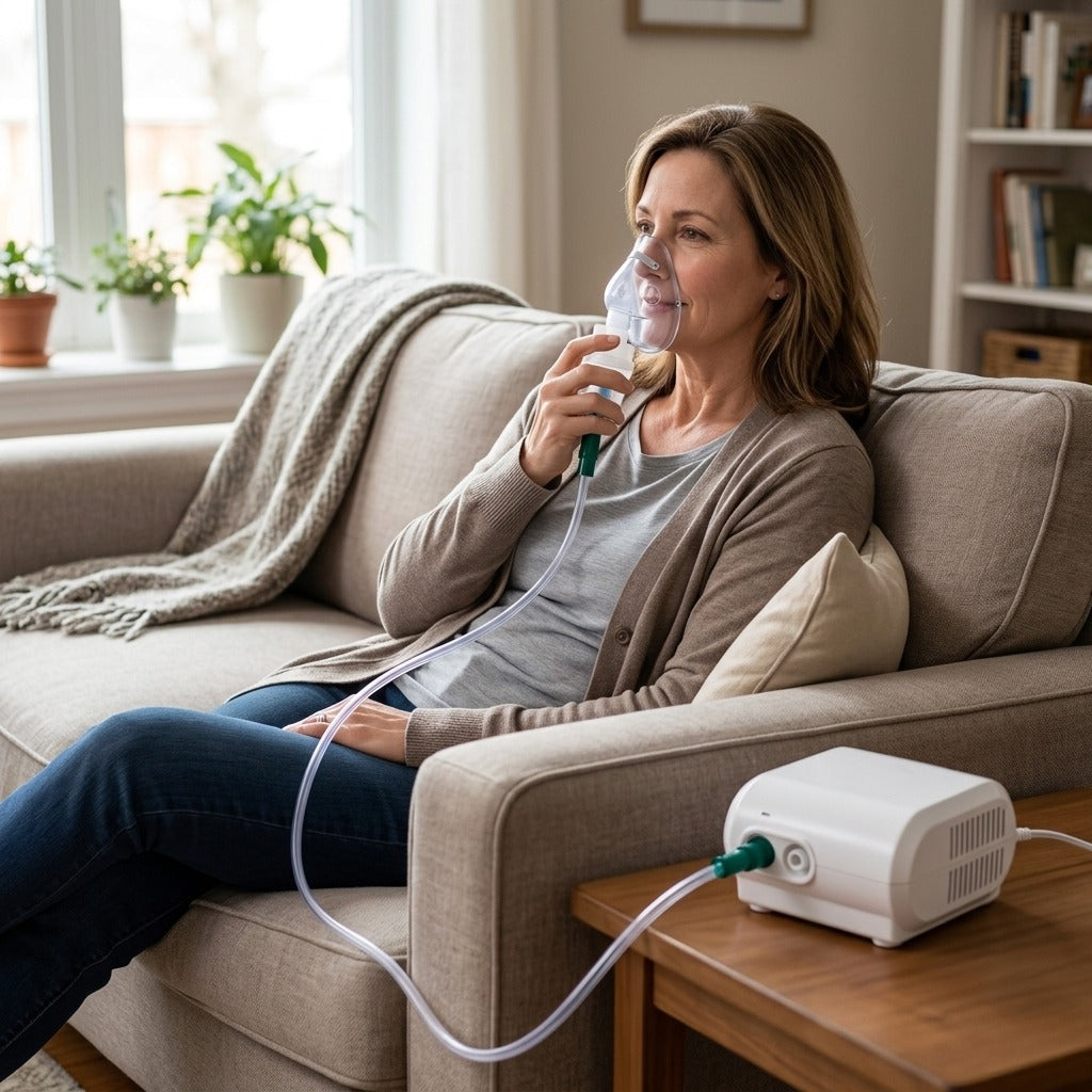 Soft Tube for Home Compressor Nebulizers - in everyday life