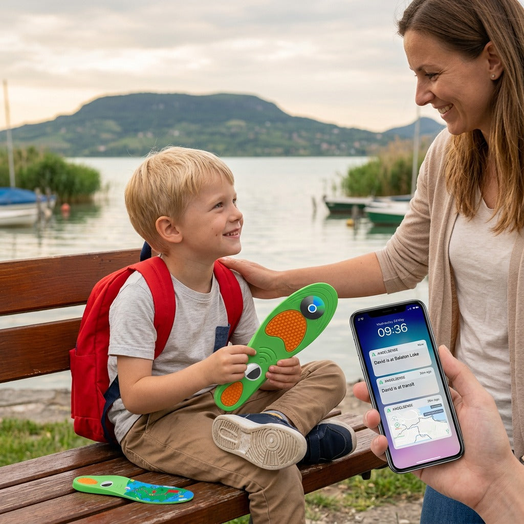 Rejtett AirTag-tartós talpbetét - a mindennapokban