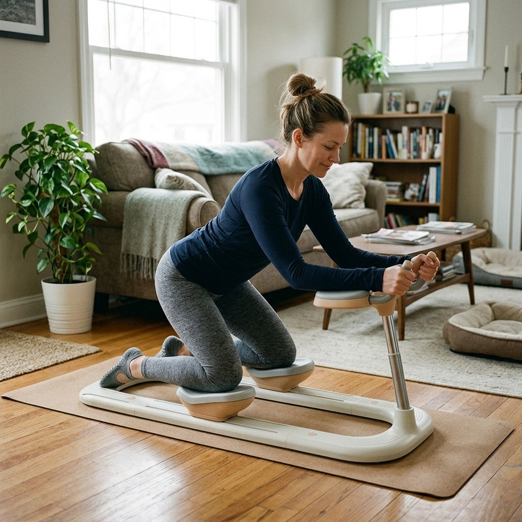 Twist Spine Stretcher for Home Back and Fitness Exercises - in everyday life