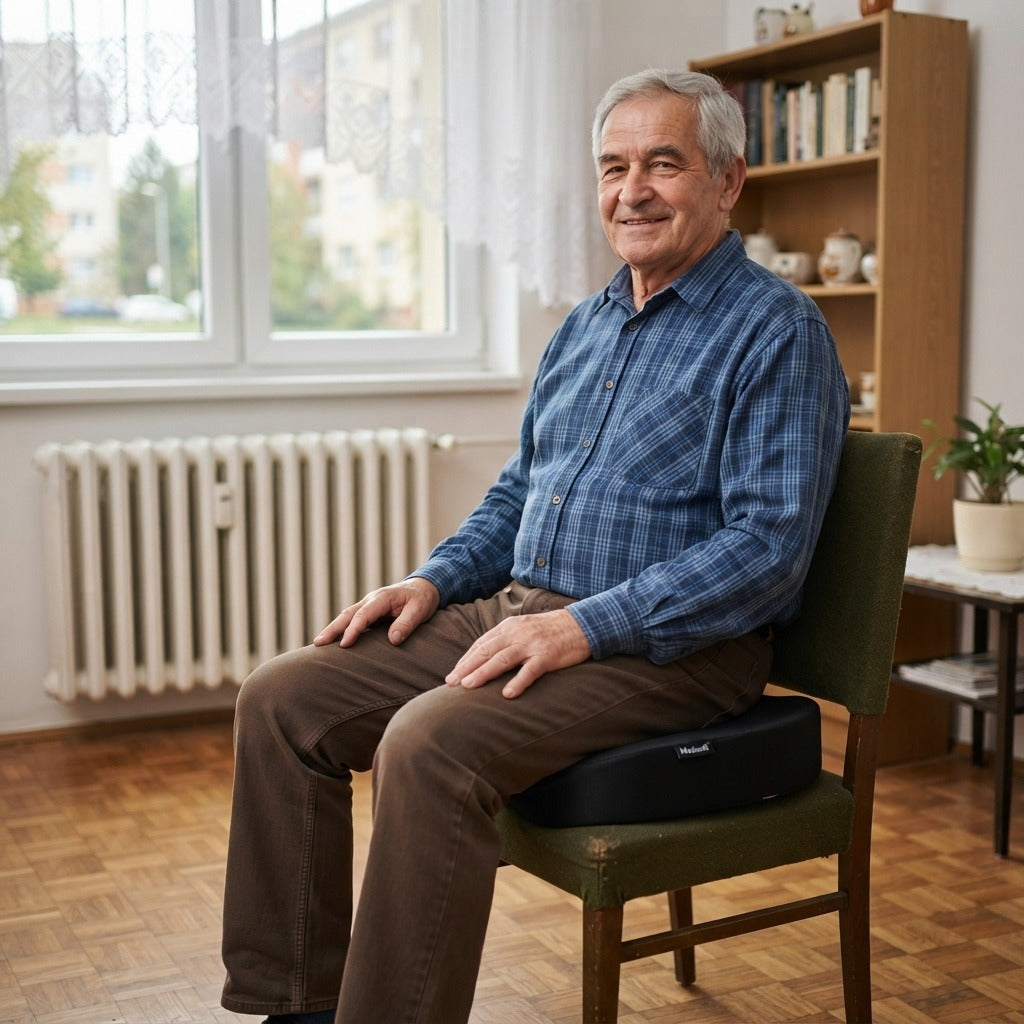 U alakú, hullámos ülőpárna - a mindennapokban