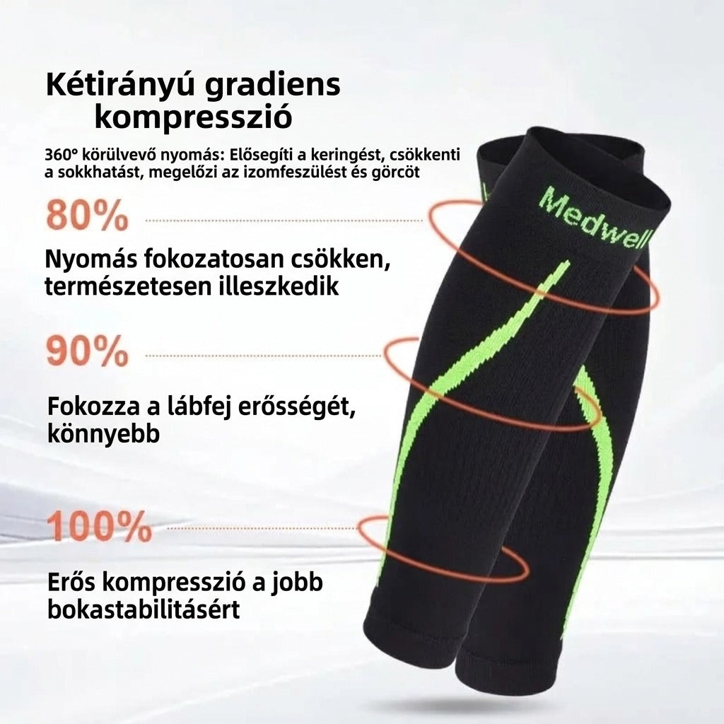Kétirányú gradiens kompresszió Medwell sörtözhöz nyomáseloszlással