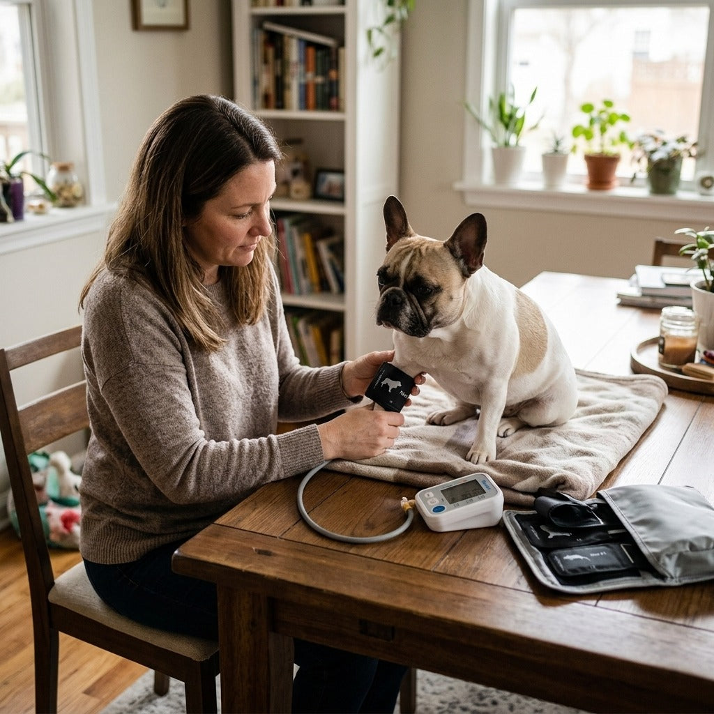 Veterinary Blood Pressure Cuff for CONTEC08A - at home