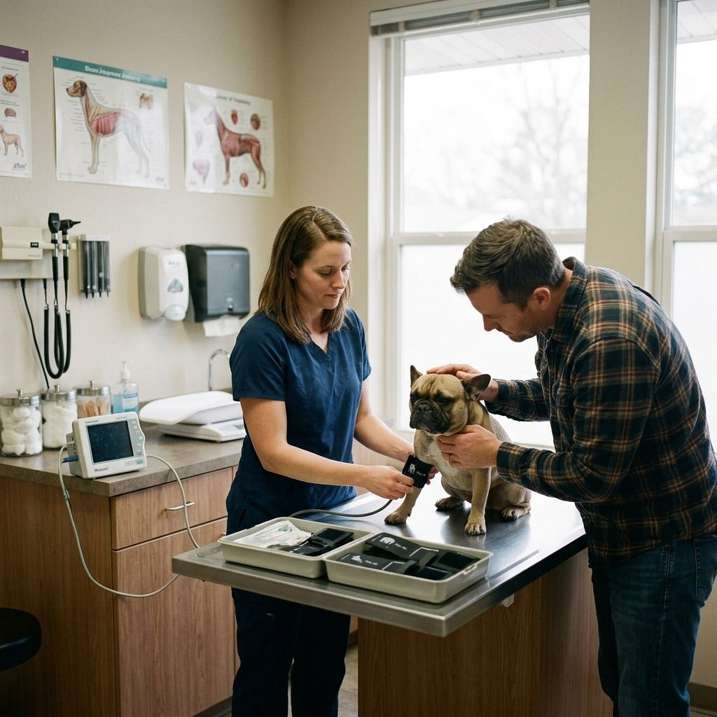 Veterinary Blood Pressure Cuff for CONTEC08A - in everyday life