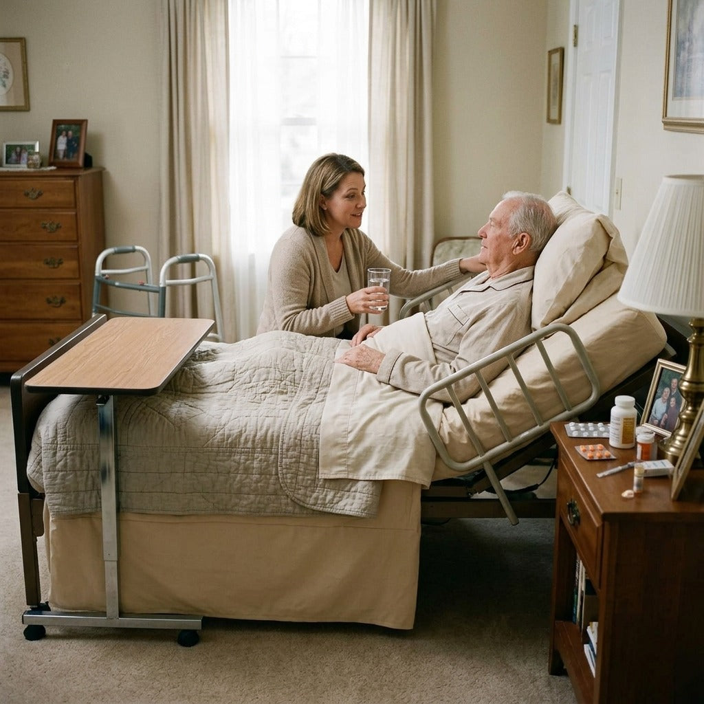 Waterproof Hospital Bed Mattress Protector - in everyday life