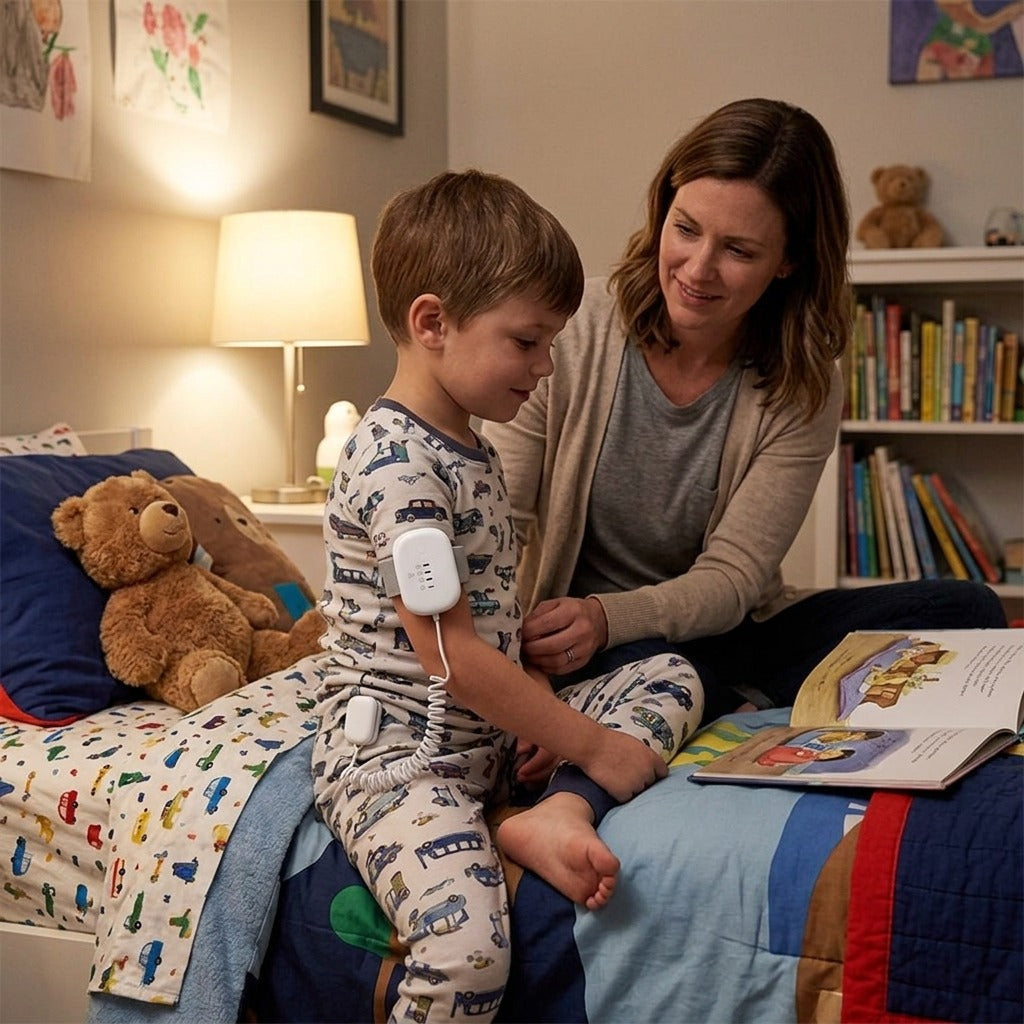 Wired Bedwetting Alarm with Three Alarm Modes - in everyday life