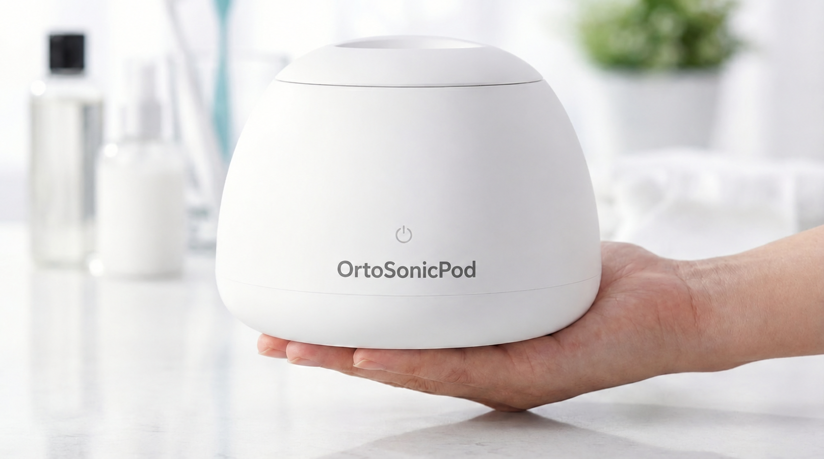 OrtoSonicPod, pulitore a ultrasuoni per protesi dentarie